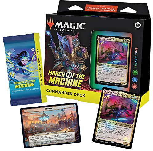 Magic: The Gathering March of the Machine Commander Deck 5 & Collector Booster Sample Pack (Versión en Inglés)