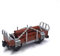 YLtremker Technik Bahnhof Waggon Bausteine, Retro City Dampflokomotive Zug Bausteine, Frachtcontainer Güterzug Personenzug Spielzeug (Güterzug)