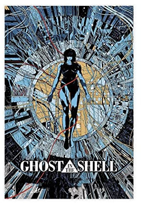 EFEZAC Ghost in The Shell Anime Filmposter 42 Leinwand Poster Schlafzimmer Dekor Sport Landschaft Büro Zimmer Dekor Geschenk Rahmen Stil 30 x 45 cm