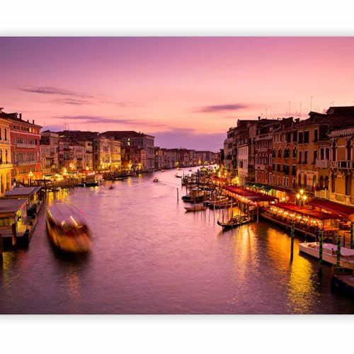 murando - Fototapete Premium-Vlies Canal Grande, 300x231 cm, Schlafzimmer | Premium-Vliesstoff, Full HD Druck, hochwertige Verarbeitung fürs Wohnzimmer, schnelle Montage, lichtbeständig, geruchsfrei
