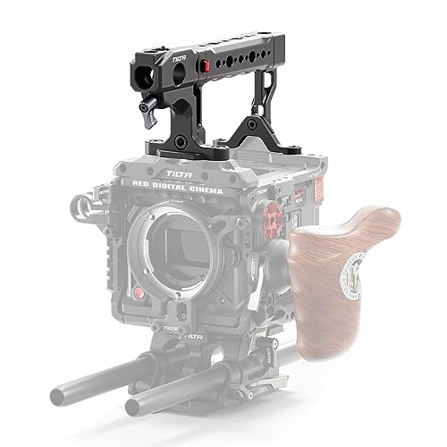 Tilta Faltbarer oberer Griff, kompatibel mit RED KOMODO-X mit faltbarem Design und mehreren Kontaktpunkten - Schwarz TA-T53-FTH-B