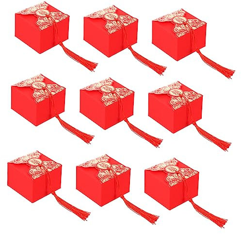 GLEAVI 30 Stk Partybedarf Geschenkboxen Süßigkeitenschachteln Für Die Hochzeit Hochzeitsgeschenke Goodie-bag Behandeln Geschenkhalter Pralinenbehälter Papier Braut Süssigkeit Souvenir