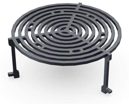 CLASSIQUE - TRADITIONNEL - Grille pour brasero ronde 103 cm, conçue pour une cuisson optimaet une stabilité parfaite des aliments lors de vos repas en extérieur