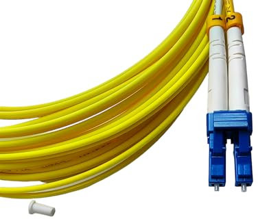 Fibre Optic Cable 5m LC to LC Fibre Patch Cable, OS1/OS2 Leads Single Mode Duplex