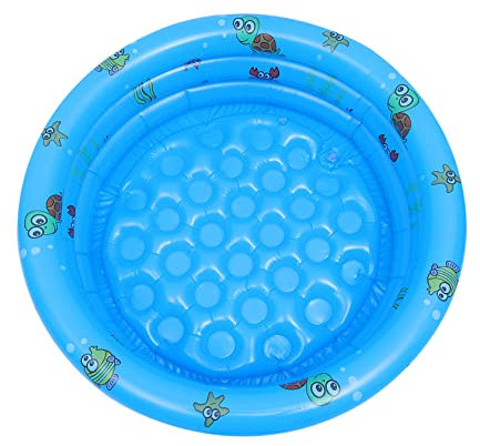 CIYODO 1 Pc Piscina Hinchable De Tres Anillos Piscina De Verano Bañera para Niños Inflables Juguete para Niños Juguete De Piscina Bañera De Bebé Volar Piscina De Polivinilo Blue