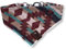 vanClyde® Hundehalstuch Montana (Dunkelrot-Gemustert, L)