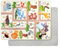 decalsweet Tappeto Gioco Bambini 150×180cm, Addensato 2cm Tappeto Gioco Neonato, Antiscivolo Pieghevole Tappeto Cameretta Bambina & Bambino, Tappeto Tummy Time Neonati (Lo Zoo)