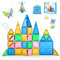 Haphiz Magnetic Tiles 32PCS Magnetic Building Blocks for Kids 3 4 5 6 7 8+ Years 3D Magnet Blocks Magnetic Building Construction Toys STEM Educational Sensory Toys