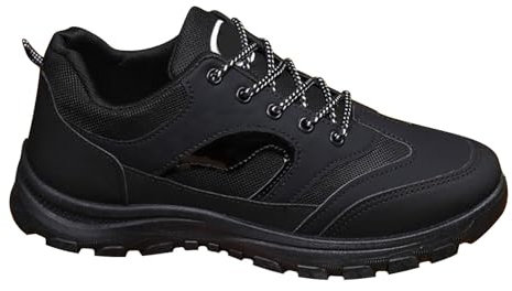 Freizeitschuhe Herren Sportlich On?Flache Schuhe Für Herren Klobige Schuhe Abriebfest Laufschuhe Weich rutschfest Schnürschuhe Modische Fitnessschuhe Wasserfest Wander Leichtgewichts