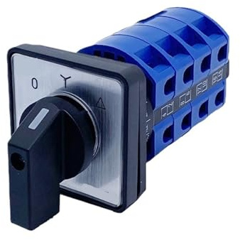 LW26-25 M07/4 Stern Dreieck Starten Herd Regulierung Und Schalt Zwei Geschwindigkeit Vier Abschnitt 25A Transfer Dreh Nockenschalter