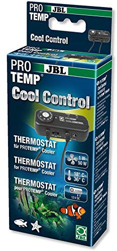 JBL - CoolControl Termostato di controllo per ventola di raffreddamento da 12 V per acquari