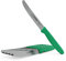 Giesser seit 1776 - Made in Germany - Tomatenmesser 6er Set grün, Klinge 11 cm, rutschfest, kleines Universalmesser spülmaschinenfest, rostfrei
