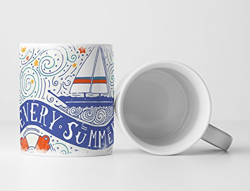 Eau Zone Motiv Spruch Tasse Geschenk