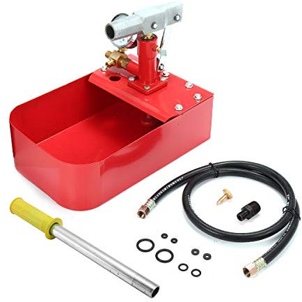 YOUTTOO 1000 PSI Manuelle Handpumpe Hydraulische Pipeline Leckagedruck-Testgerät