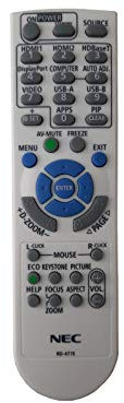 NEC RD-477E, 7N901171, 7N901261, RMT-PJ39 - RD-472E, 393004710 Original Fernbedienung
