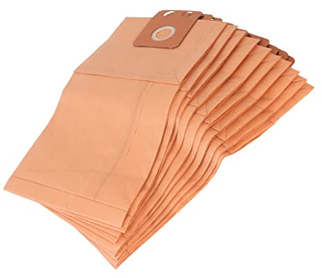 10 hochwertige Staubsaugerbeutel passend für Nilfisk GD111, GD1000, GD1005, GD1010, GD2000, GD710, GD910, GD911, GDP2000, GDS1010, Go111, VC300, HDS1005, 1010, 2000, Business, Family Basic