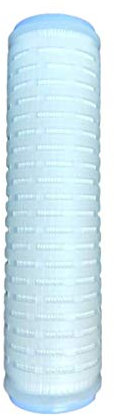 Polipropilene pieghettato della cartuccia di filtro da 0,2 micron, 2,7 x 10, DOE, Submicron