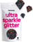 Hemway Ultra Sparkle Glitter - Diamond | Black Holographic Metallic Flake Sequins for Resin & Epoxy Crafts | Craft Supplies for Tumblers, Festival, Hair, Face, Body, Eye & Nail Art Decoration | 50 g