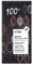 Vivani - Edel Bitter 100% Cacao + Nibs Schokolade Santo Domingo - 80 g - 10er Pack