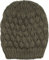 styleBREAKER Damen Strick Beanie Mütze mit Bubblemuster, Einfarbige Winter, Raspberry Pattern Strickmütze 04024193, Farbe:Oliv