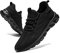 AZSDXS Sneaker Sportschuhe FüR Herren Turnschuhe Herren Schuhe Herren Sneaker Herren Schwarz 42