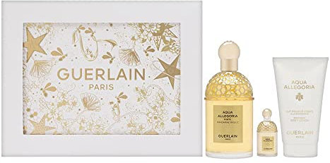 AQUA ALLEGORIA FORTE MANDARINE BASILIC EDP SPRAY 125ML + BODY LOTION 75ML + 7.5ML MINI
