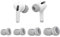 Zotech Ersatz-Ohrstöpsel aus Memory-Schaumstoff für Apple Airpods Pro 1. und 2. Generation, Grau (XS/S/M/L)