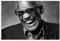 THEGIS Leinwand-Poster, Motiv: Musiker Ray Charles, Wandkunst, Dekor, Bild, Gemälde für Wohnzimmer, Schlafzimmer, Dekoration, ungerahmt, 60 x 90 cm