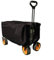 Faltbare Abdeckung für Gartenwagen, 210D Oxford-Stoff, für Garten, Campingwagen, Staubschutz, Wohnmobil, Auto, wasserdicht, Regenschutz für Lebensmittel (schwarz)