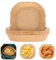 200 Pezzi Carta Forno per Friggitrice ad Aria，Carta Air Fryer Quadrata，Antigrasso Antiaderente Fodera In Carta，pergamena Carta da Forno，per 5.0-6.0L Air Fryer, Forno, Padelle, Microonde