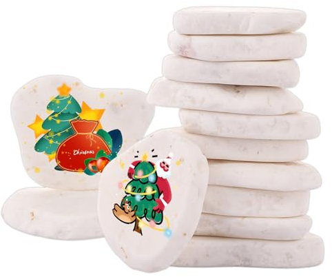 LOPYXBR 20PCS White Pebbles for Painting 5-8cm Rocks for Painting Large Pebbles for Crafts Rock Paintings Kit Irregular Flat White Stones for Paint Arts and Crafts