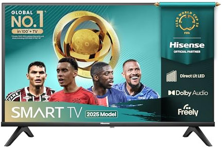 Hisense 40E4QTUK FHD LED TV with Freely (2025 Model)