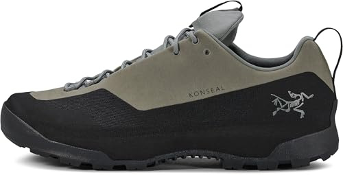 Arc'teryx Men's Konseal Shoe - Rugged Approach Shoes with Arch Support, Men's Bouldering, Mountain, Hiking, Scrambling Shoes | Forage/Black, 11.5