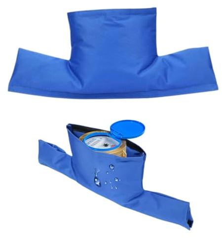 Rohrabdeckungen für den winter, 56,5x25,5 cm Wasserzähler frostschutz, Verdünnen Frostschutzabdeckung für den Wasserhahn, Wasserzähler Isolierabdeckung, Abdeckung Wasserzähler, Winter-Rohrschutz