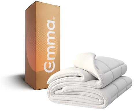 Emma One Bettdecke Medium 135x200 – Optimal für Herbst & Winter – Atmungsaktive & Waschbare Übergangsdecke – Fluffig, Wärmend & Feuchtigkeitsregulierend