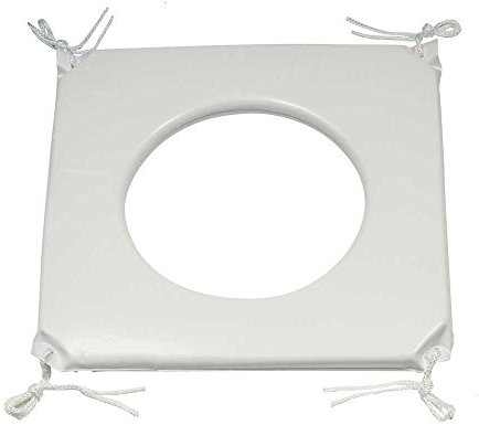 Behrend Toilettenstuhlkissen, Toilettenkissen, Toilettenstuhlpolster, Folie, abwaschbar