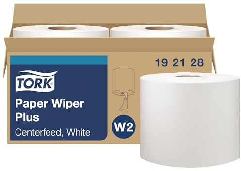 Tork Paper Wiper Plus White W2, 2 x 300 Sheets, 192128