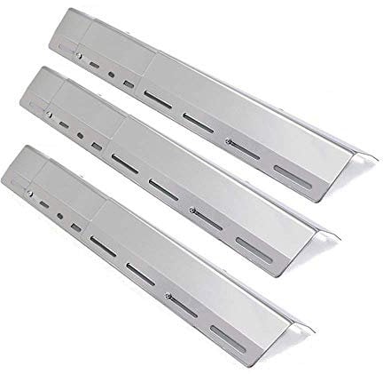 LOKHING 45629 (3pack) Universal einstellbare Edelstahl BBQ Grill Wärme Zelt, Hitzeschild, Flamme Tamer für BBQ Grill wie Enders, Taino, Campingaz, Char-Broil, Landmann und andere Modell Grills