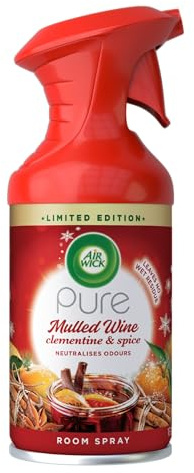 Airwick Room Spray Air Freshener Mulled Wine Scent, 250ml