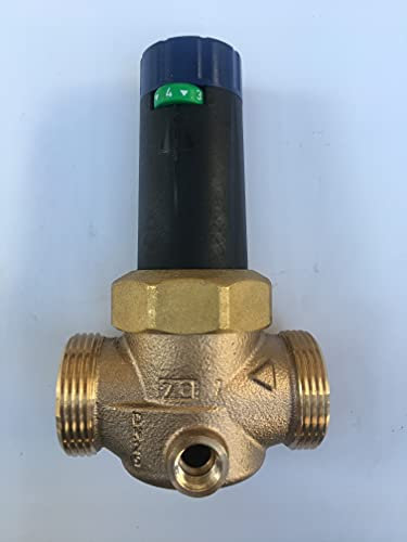 Ritzer by SYR Druckminderer 315 für Trinkwasser, Druckregler (DN 25 mit Gewindegröße 1 1/2, Einbaulänge 100mm, ohne Manometer)