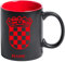 Tasse Kaffeetasse Kroatien Croatia Hrvatska Flagge Wappen mit Namen bedruckt