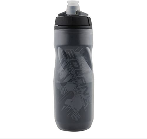 QQY Botella de agua de bicicleta 600ml luz montaña botella PP5 calor - y hielo protegido deportes al aire libre Copa Ciclismo equipo