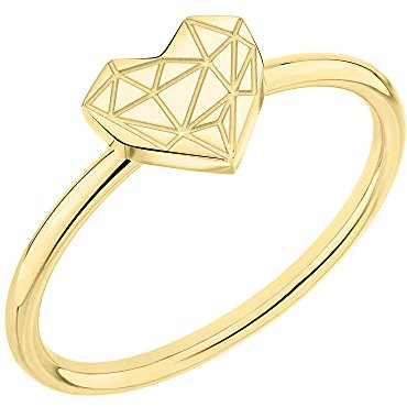 Liebeskind Berlin Ring LJ-0867-R-52 Edelstahl IP gold