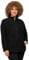 Ulla Popken Damen Fleecejacke, Baukastensystem, Innenjacke, Stehkragen Sweatjacken, Schwarz, 42-44 EU
