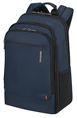 Samsonite Network 4 - Laptoprucksack 14.1 Zoll, 40.5 cm, 15.5 L, Blau (Space Blue)