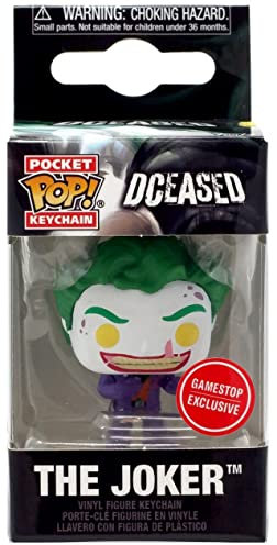 Funko POP Porte-clés : figurine en vinyle DCeased le Joker