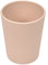LÄSSIG Kinder Becher Trinkbecher Tasse Kindergeschirr ohne Melamin, BPA-frei, aus Biokomposit/Mug Geo, powder pink