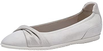 Tamaris Women' 1-1-22119-20 Ballet Flat, Dune Metallic, 7.5 UK