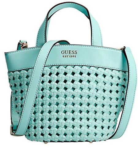 GUESS Sicilia Mini Tote Bag Turq