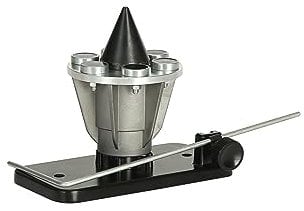 FITIPICI Magnetic Wall Mount Blade Balancer Replace 339075B 42-047 Lawn Mower Blade Balancer (Black)